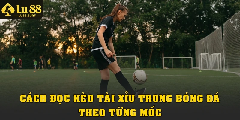 Cách đọc kèo tài xỉu trong bóng đá theo từng mốc