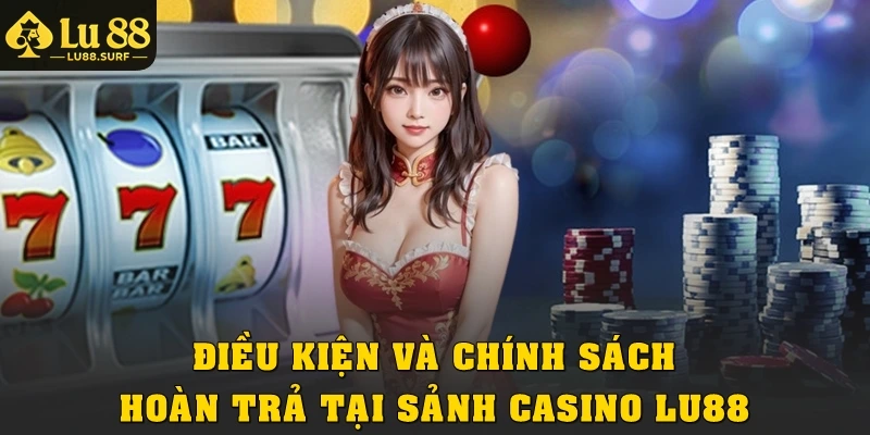 Điều kiện và chính sách hoàn trả tại sảnh casino Lu88