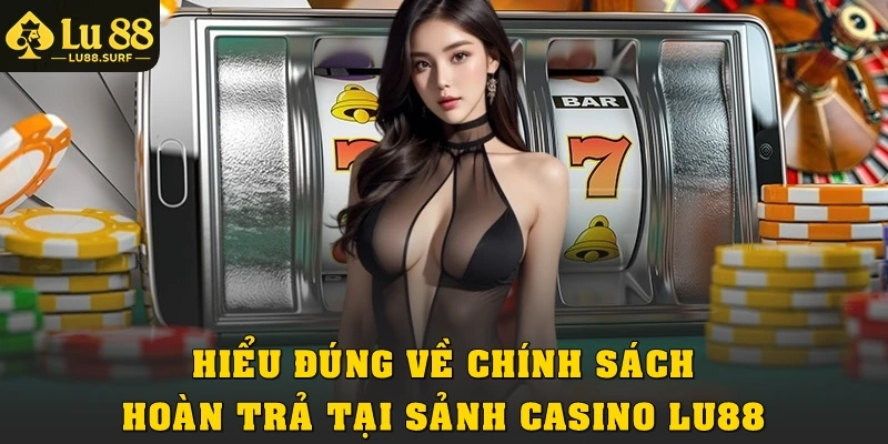 Hiểu đúng về chính sách hoàn trả tại sảnh casino Lu88
